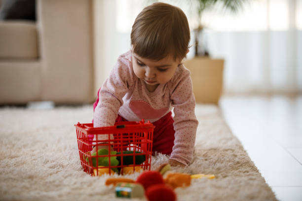 baby with toys