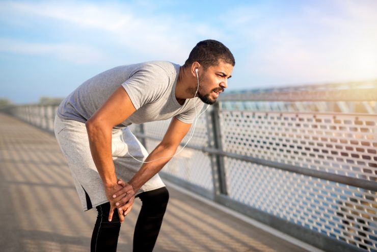 young adult having osteoporosis pain